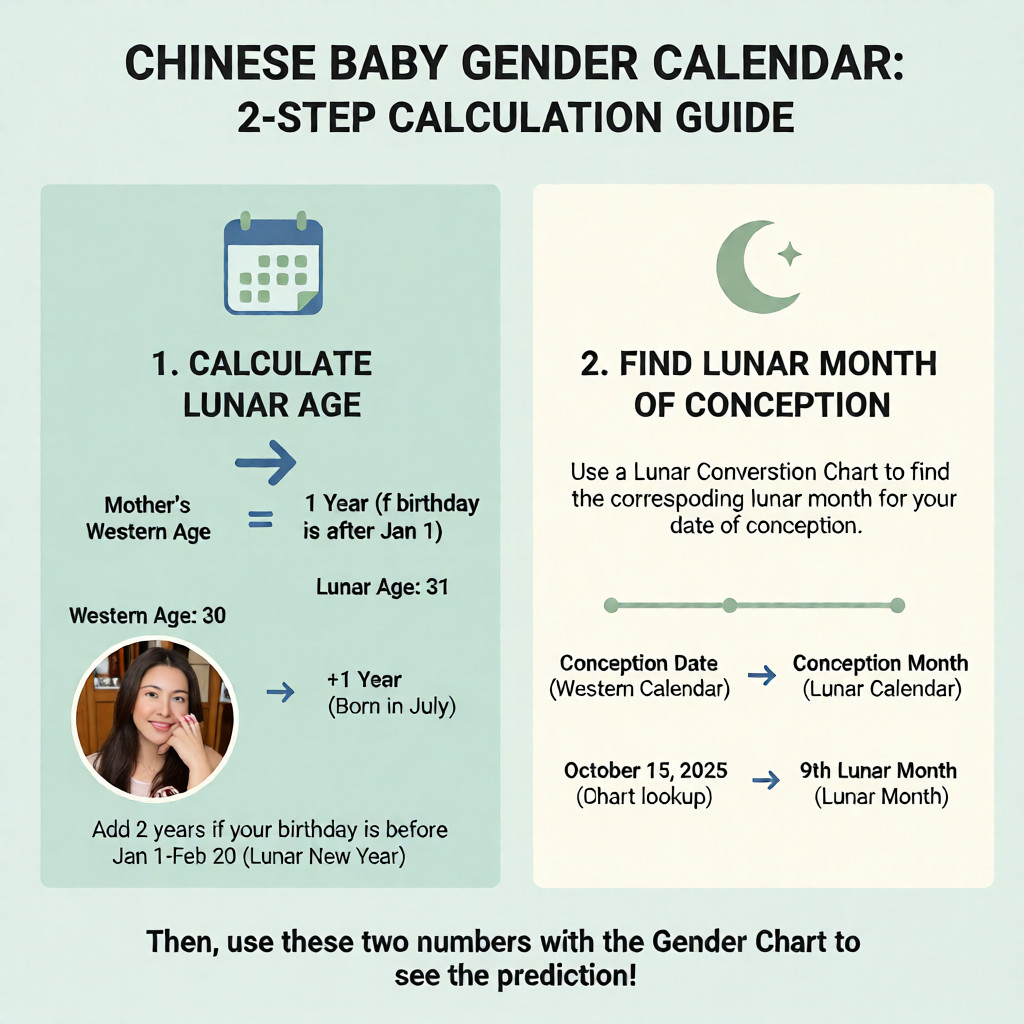 Determine the Lunar Month of Conception