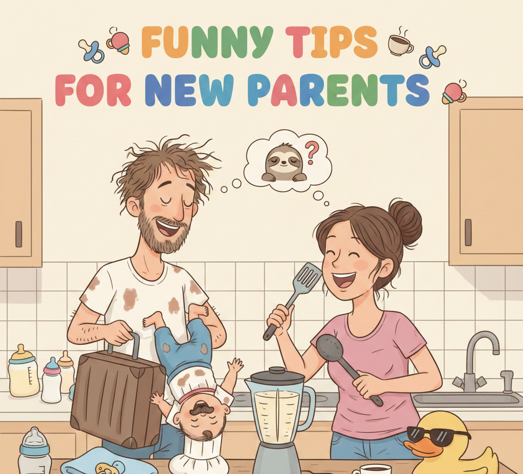 Funny Tips for New Parents