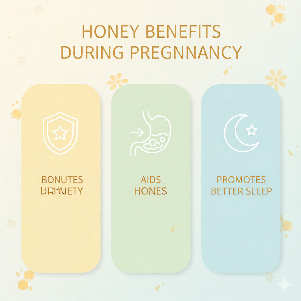 The benefits of honey during pregnancy go beyond its sweetness.